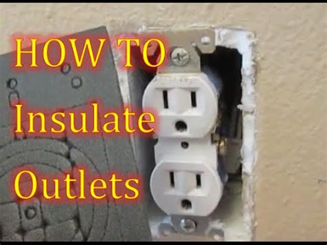 electrical box insulators|outlet insulation.